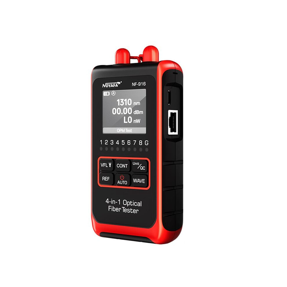 Noyafa Fiber Optical Power Meter Visual Fault Locator Nf-916 Vfl Ref Fc Sc St Rj45 Fiber Optic Cable Tester Network Tools 4713487860277