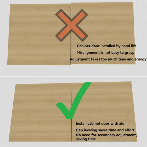 Multi Functional Cabinet Door Installation Integrated Cabinet Jig Face Frame/Frameless Auxiliary DIY Installation Tool 2