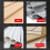Angle Grinder Stand, 0-45 Degree Adjustable Cutting Angle,Polishing Machine Fixed Stand, for 4in-5in Angle Grinder B 4