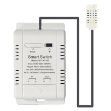 Ewelink WIFI Temperature Humidity 20A Temperature Humidity Monitor with Sensor Probe for Greenhouse