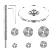 PVC Inside Cutter Tools Kit, Inside Pipe Cutter for PVC Pipe with Adjustable Depth Gauge Guide,for PVC/Wood/Soft Metal