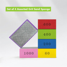 Diamond Polishing Pads, Diamond Sand Blocks for Tiles, Marble and Metal, 60 , 100 , 200 , 400 , 600 , 1000