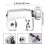 Steel Pipe Cutting Tool Metal Plastic Brass Cutter Tool,Multi-Functional Card Sleeve Cutting Machine Kit 9