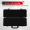 Waterproof Carry Tool Case Organizer Storage Box Camera Photography Protector Instrument Tool Box with Sponge 6