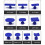 Car Dent Repair Tools Kit Slide Reverse Hammer Suction Cup Sheet Auto Body Paintless Dent Removal Tool Puller Tool Kit 5