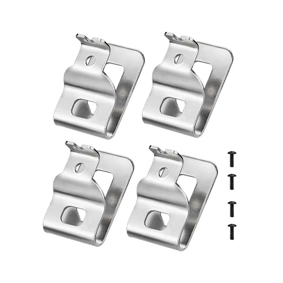 Belt Clips, 4Pcs Drill Tool Clips Hook Kit With Screws For N268241 For 20V Power Tools Dcd980 Dcd985 Dcd980l2 Dcd985l2 4712217690276