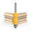 Architectural Molding Router Bit Decorative  Carving Drilling Bit Corner Profile Cutting Milling Cutter 1/4 Shank 1