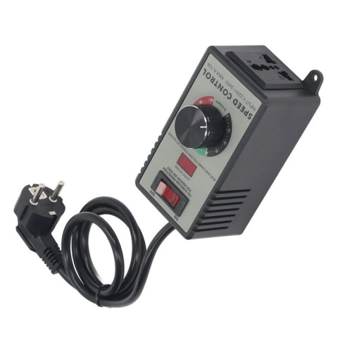 AC Motor Speed Controller Angle Grinder Fan Variable Speed Controller 10A Universal European Plug AC220 to 240V 4000W 2