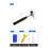Car Dent Repair Tools Kit Slide Reverse Hammer Suction Cup Sheet Auto Body Paintless Dent Removal Tool Puller Tool Kit 7