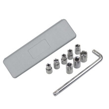 10-Piece Sleeve Combination Tool Set Ratchet Wheel Repair Emergency Tricycle Auto Repair Multifunctional Set