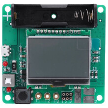 3.7V ESR Meter Rechargeable Inductor Capacitor Tester Lithium Battery Inductance Capacitance Meter DIY MG328