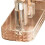 Multifunctional Wall-Mounted Rotating Storage Corner Shelf, 180 Degree Rotating Adhesive Wall-Mounted Storage Rack A 6