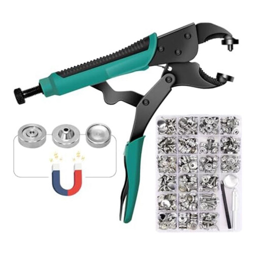 TungtåNg med 323 Delar Canvas Snap Kit