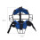 Full-Face Baseball Catcher Mask, Secure Fit Provides Protection and Comfort ,Does Not Obstruct View, 3