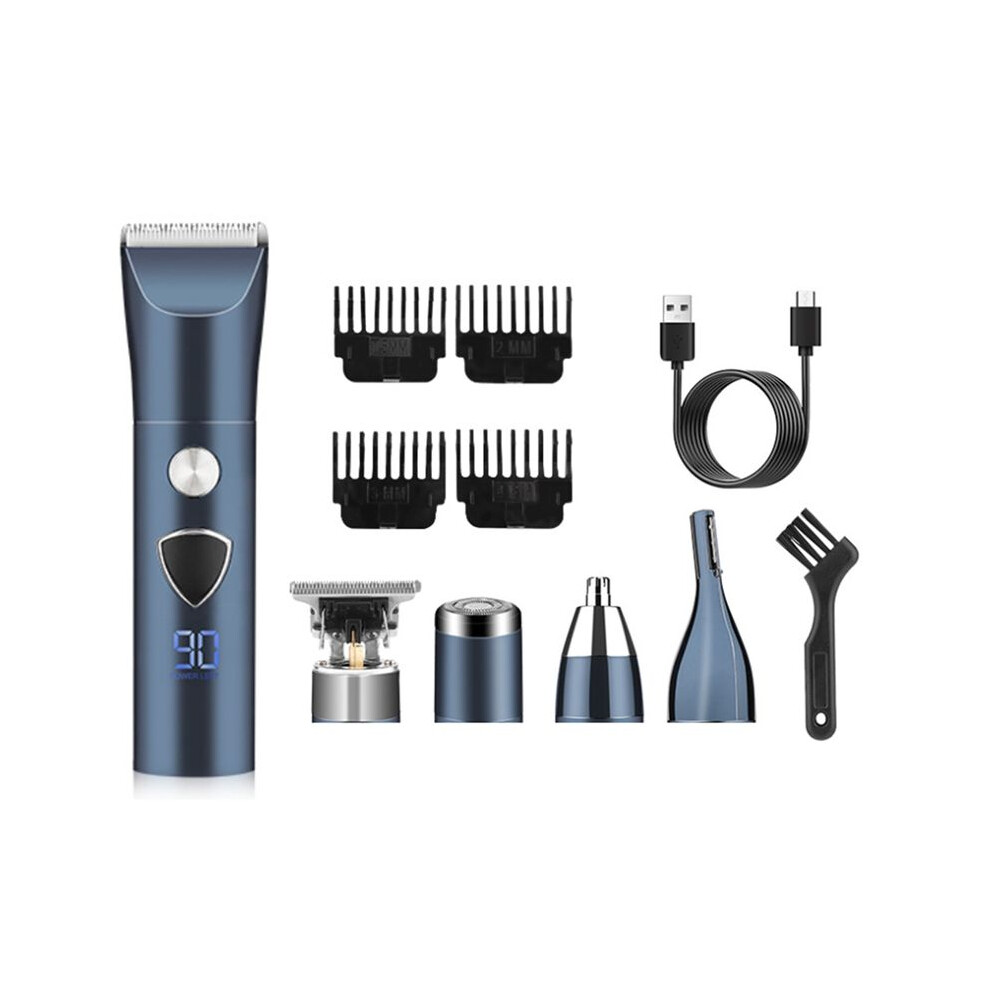 Beard Trimmer For Men Electric Hair Clipper Cordless Mens Grooming 5 In 1 Kit Hair Trimmer & Mustache Trimmer & Nose 6032483762438