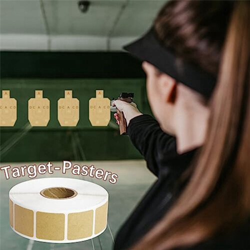 2000Pcs Premium Quality Square Target Pasters-2.2cm Self-Adhesive Target Stickers 2