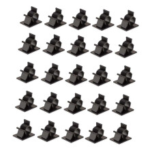 100 Soportes para Cables Autoadhesivos, Organizador de Cables Ajustables, Abrazadera, GestióN de Cables para Colgar y Ordenar Cables, Clips para