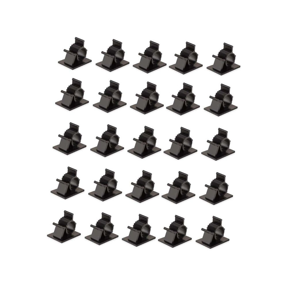 100Pcs Self Adhesive Wire Holders Adjustable Cords Organizer Clamp Cord Management For Hanging Tidying Wires Cable Clips 6032251566824