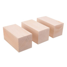 Blocos de Escultura em Basswood Kit de Escultura em Madeira 19 PeçAs Blocos de Madeira para Artesanato Madeira de Baixo para Escultura