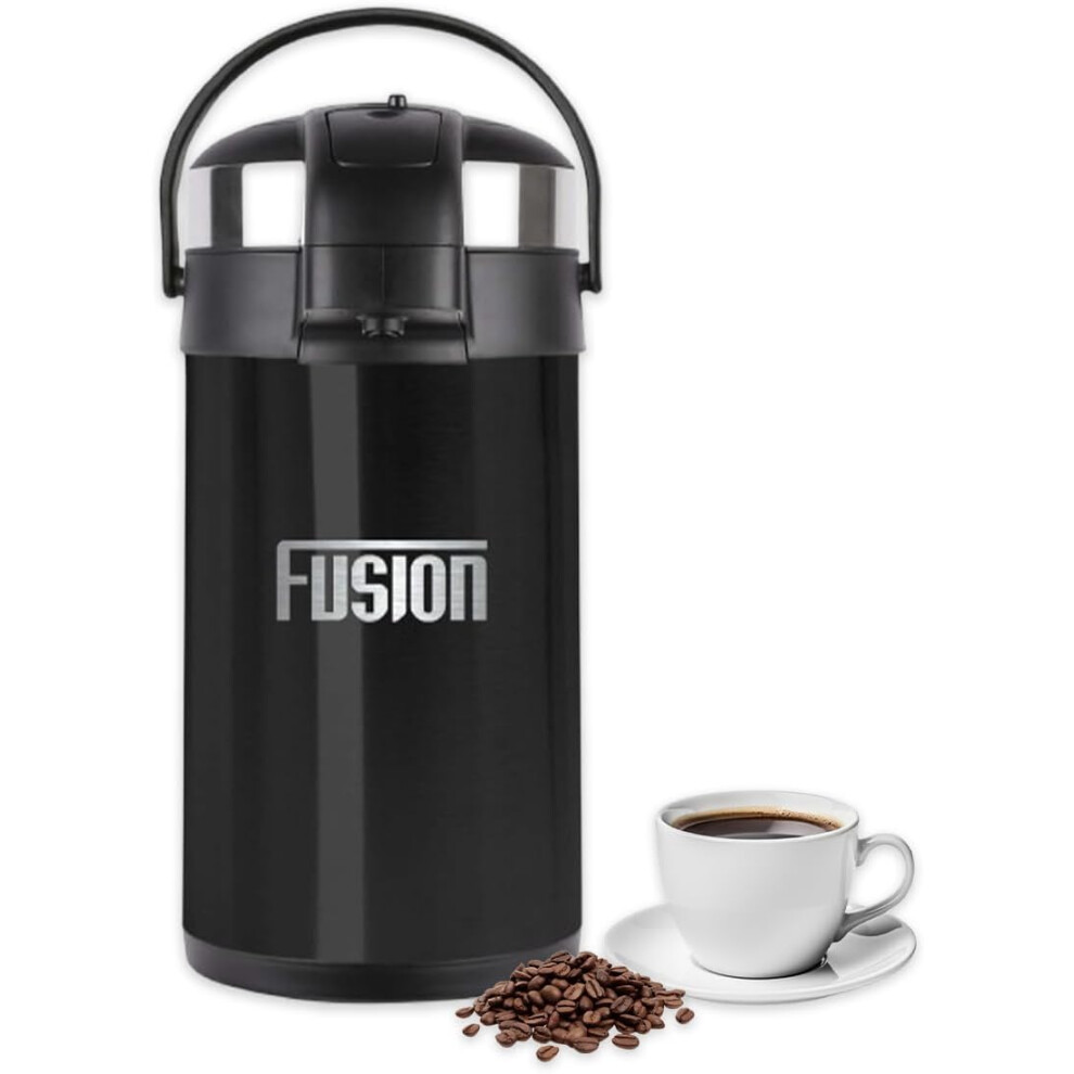 Fusion Food Care 3L Double Wall Airpot Flask Thermal Dispenser