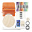 Darning  Loom Kits Machine with Threads, Complete Darning Kit for Beginners Quickly Mending Jeans Socks, Patterns 2