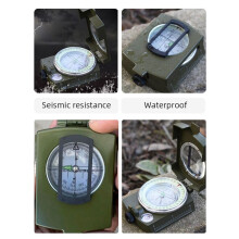 Waterdicht Hoge Precisie Kompas Outdoor Gadget Sport Wandelen Bergbeklimmen Professioneel Metalen Vizier