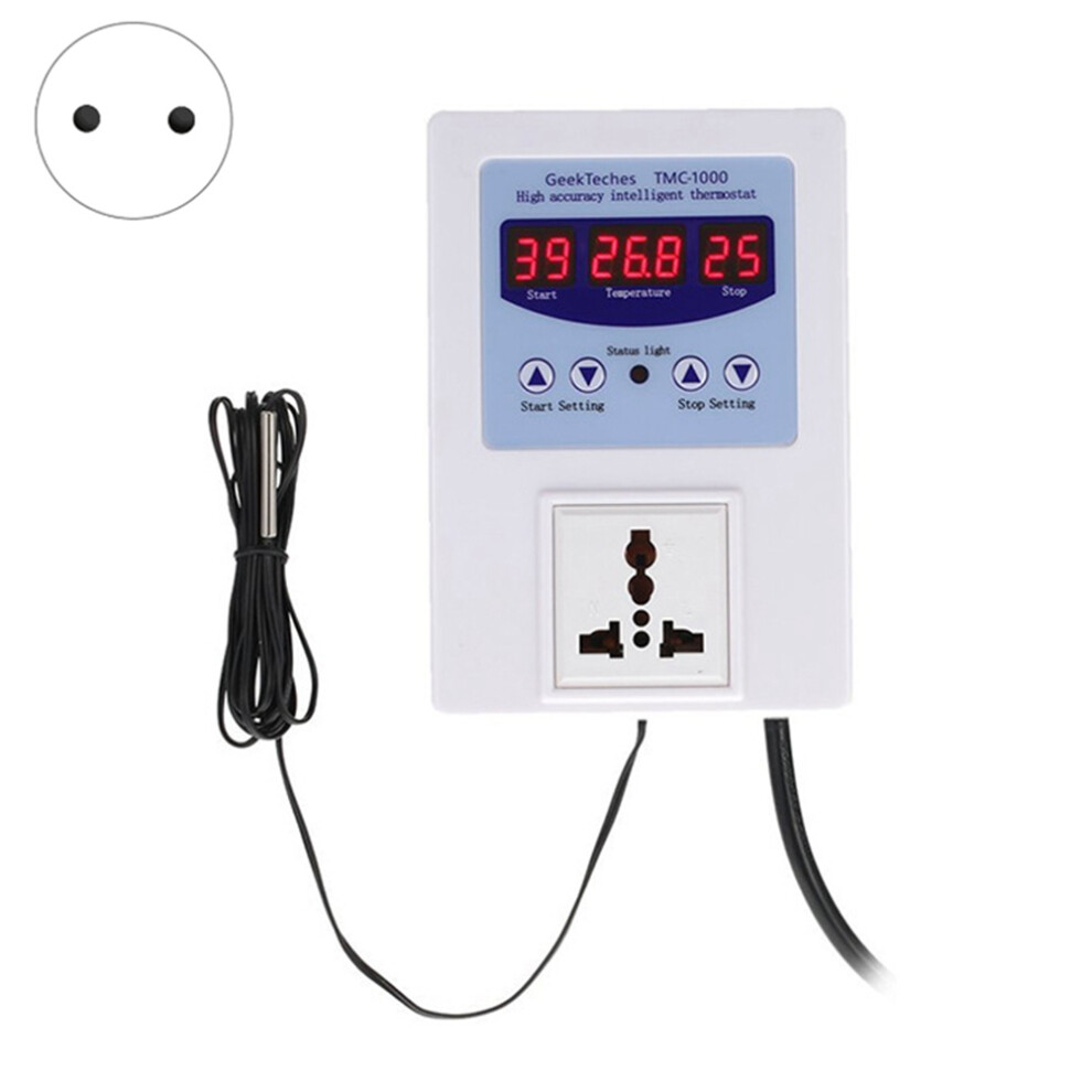 Tmc-1000 Digital Temperature Controller Intelligent High Accuracy Heating Cooling Sensor Temp Control Thermostat Eu Plug 6033286441896