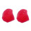 2PCS Toe Cover for Roller Skates, Skate Toe Cover, Replaceable Roller Skating Shoe Cover(Red) 1