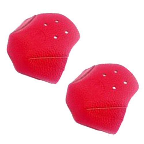 2PCS Toe Cover for Roller Skates, Skate Toe Cover, Replaceable Roller Skating Shoe Cover(Red) 2