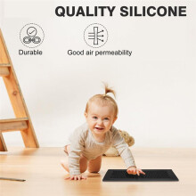 4 Stuks Proofing Vent Covers voor 4 X 10 Inch Vloerregisters Siliconen Air Vent Covers Beschermende Kindveilige Vent Covers