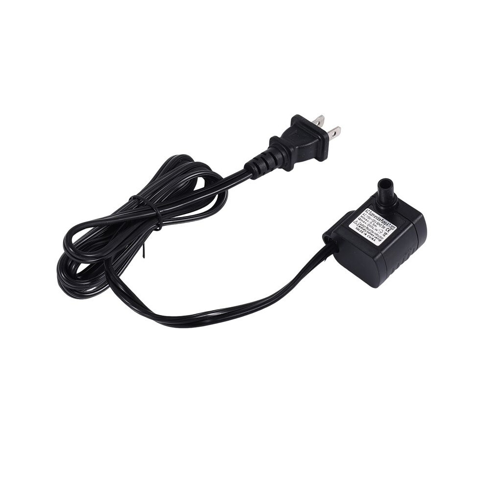 Ac 110V 3W Submersible Water Pump Aquarium Fountain Air Fish Tank Pond Water Pump Us Plug 110V 4713951325578