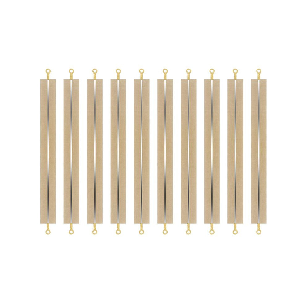 10Pcs Impulse Sealer Replacement Parts 12Inch Heat Seal Strips Replacement Elements Grip Impulse Sealer Heating Element 4713469815097
