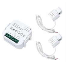 Tuya  Life ZigBee  Meter Bidirectional 2 Channel with Clamp CT App Monitor Solar Power,80A,110V 240VAC