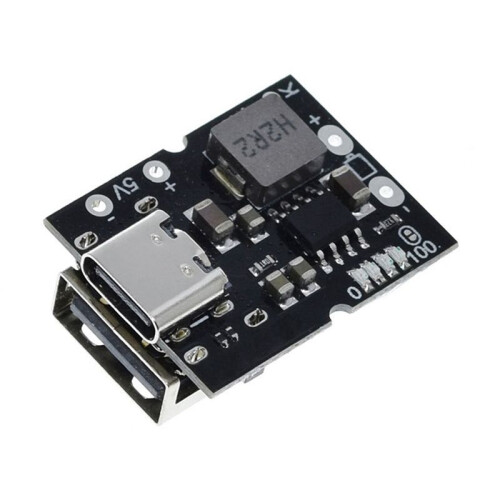 Type-C USB 5V 2A Boost Converter Step- Power Module Lithium Battery Charging Protection Board DIY Charger,with Welding 1
