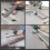 2PCS Adjustable Cutting Machine Support Frame, Table Saw Stand, Table Saw Stand 1