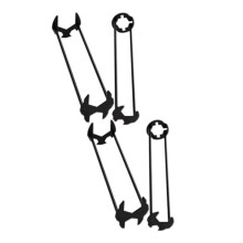 Llave para Fregadero, Llave para Grifo, Llave para Fontanero, Llave Universal para Fontanero Debajo del Fregadero, Llave para Grifo para Espacios
