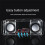 DIY  Speaker Kit USB  Home Stereo Sound Amplifier DIY Electronic Kits for Soldering Practice Without Shell 9