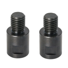 2 Uds 5/8 Pulgadas-11 una M14 Adaptador Amoladora Angular Adaptador Convertidor de Rosca Conector de Eje para Brocas de Diamante