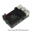 Aluminum Case for Raspberry Pi 4B Heatsink with Cooling Fan+Thermal Pad for RPI 4B Development Board Protective Shell 5