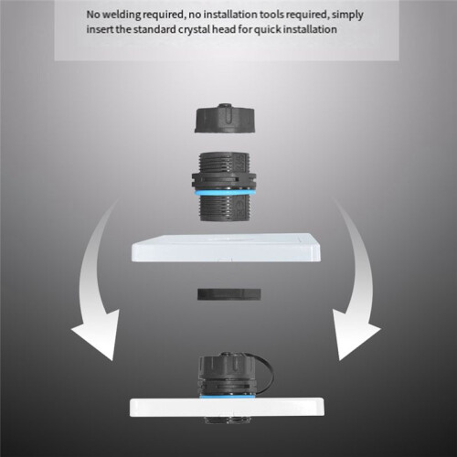 2PCS RJ45 Panel Mount Coupler, IP68 Shielded Industrial Panel Mount Ethernet LAN Through Connector for CAT6/CAT5E/CAT5 2