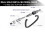 Combination Locks, 4-Digit Heavy Duty Carabiner Clips, D-Shaped Code Lock for Looped Bike Security Cable Lock 4