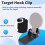 Small Miniature Inverted Target Metal Shooting Practice Targets Manual Reset Practice Targets 2