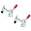 4PCS Vertical Quick-Release Toggle Clamp 102B - 220 Ibs Holding Capacity W Rubber Pressure Tip 4