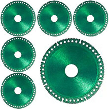 6PCS Indestructible Disc for Grinder, Composite Multifunctional Grinder Blades, Indestructible Disc for Rock Slabs,Tiles