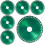 6PCS Indestructible Disc for Grinder, Composite Multifunctional Grinder Blades, Indestructible Disc for Rock Slabs,Tiles 1