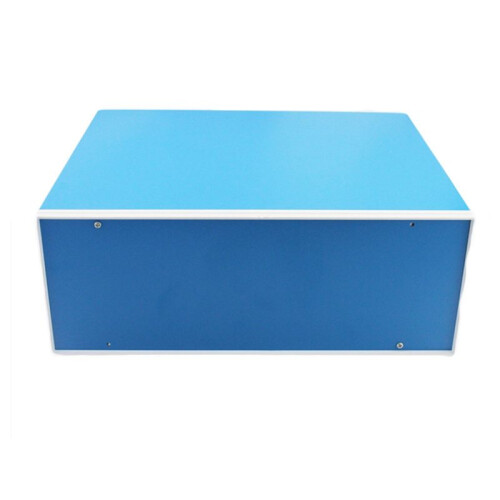 Junction Box Metal Rectangle Electronic Project Case DIY Preventive Box Power Enclosure Corrosion Resistant Durable 2