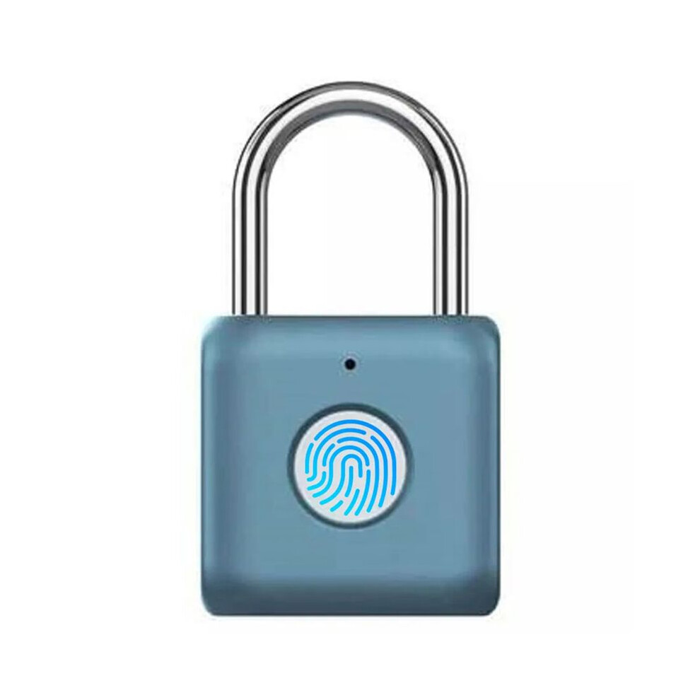 Waterproof Biometric Fingerprint Lock Keyless Door Lock Anti-Theft Security Usb Rechargeable Padlock 4713142229920