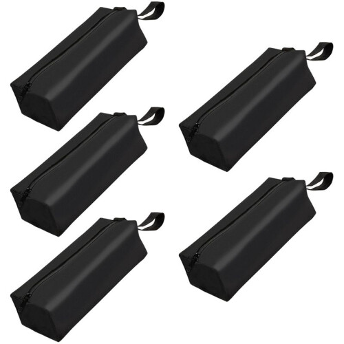 5Pack Small Tool Bag Multi-Purpose Tool Pouch Bags Flat Bottom Zipper Bag Waterproof Oxford Canvas Tool Bag