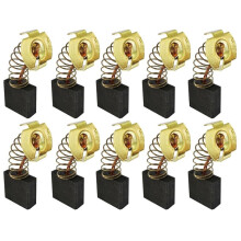 10pcs CB200 CB202 Carbon Brush Angle Grinder Replacement Set for CB204 CB203 191953-5 191957-7 Power Tool