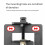 Range Hood Mounting Bracket Can Be Adjusted  and Down Lifting Hook Universal Hanger Universal Accessories 5